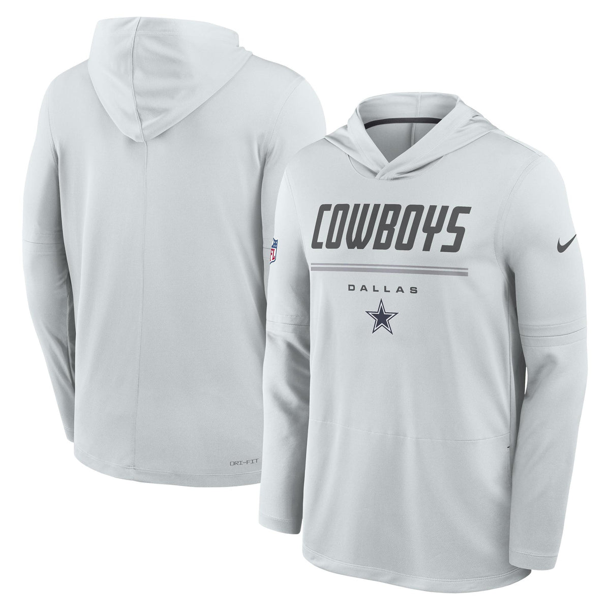 Cowboys 2026 Nike Men's Dri-Fit Lightweight Hoodie Pro Football Hall of Fame