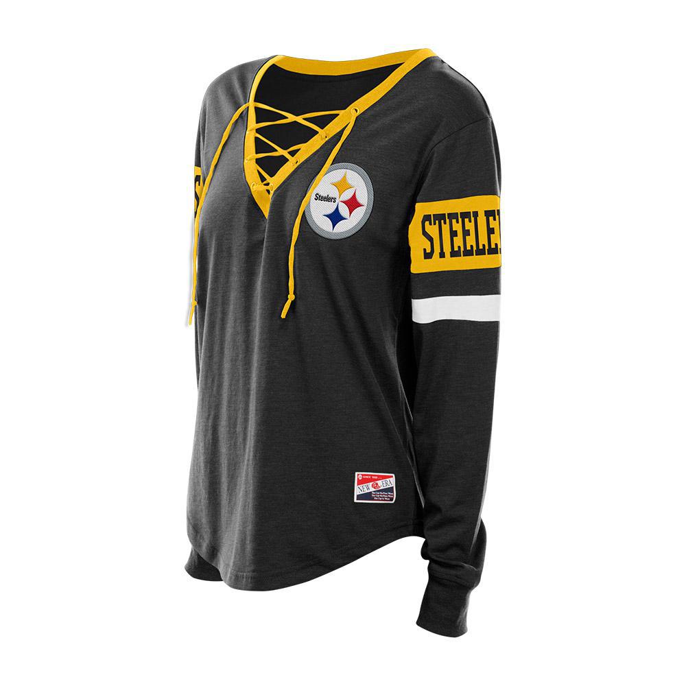 Steelers 2025 New Era Women's Long Sleeve T-Shirt