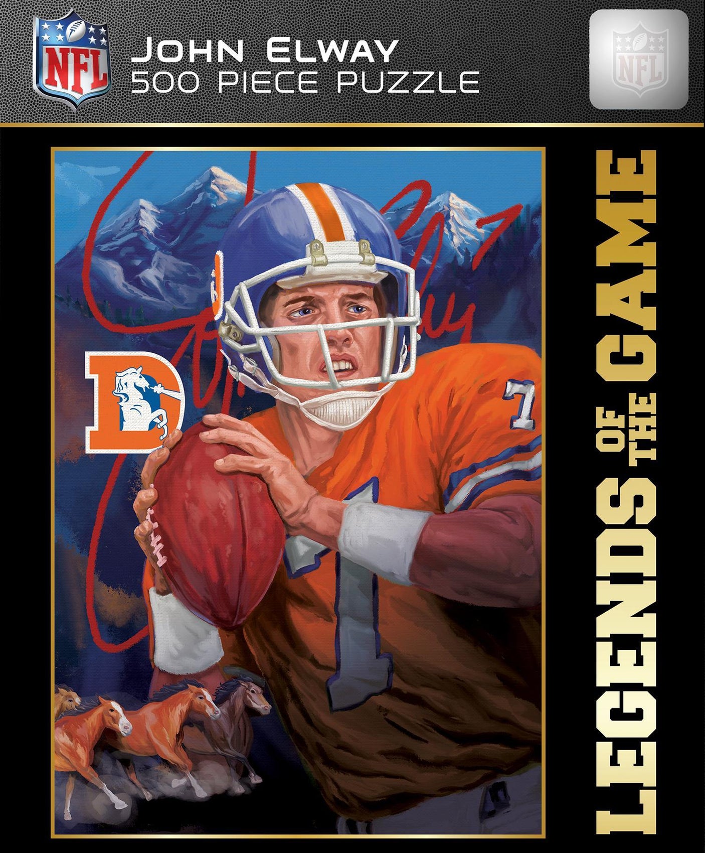 John Elway Legends of the Game 500pc Puzzle