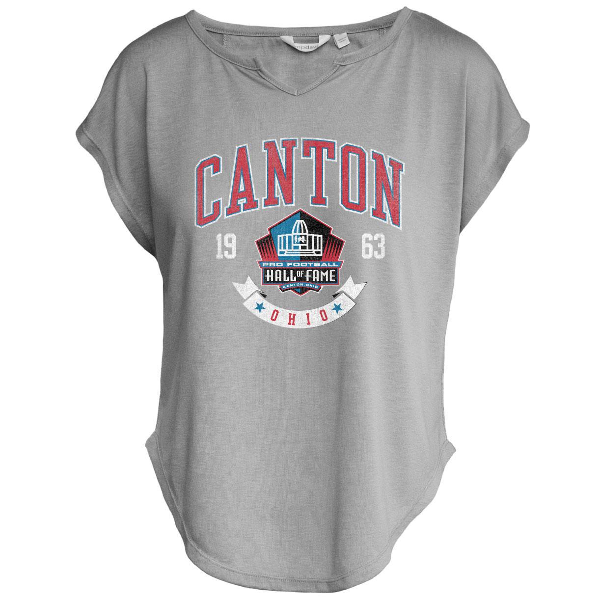 Hall of Fame 2025 Camp David Women's Grey Dreamboat T-Shirt