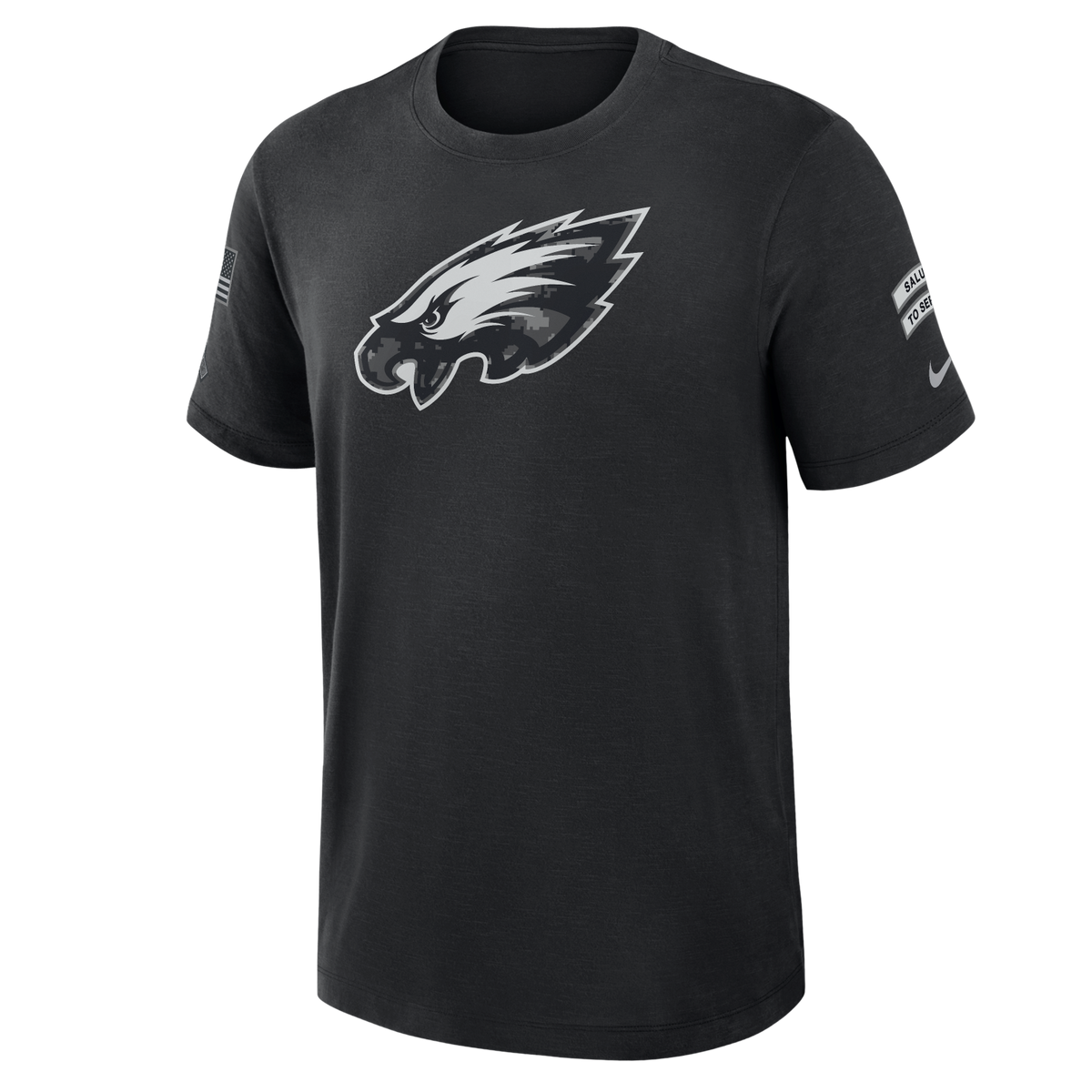 Eagles 2026 Nike Men's Salute to Service T-Shirt Pro Football Hall of Fame