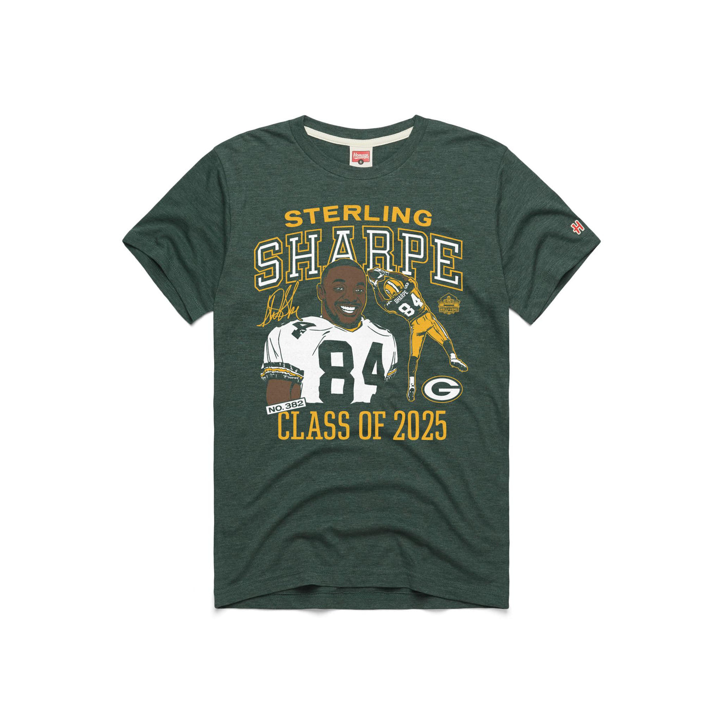 Sterling Sharpe Packers Class of 2025 Homage T-Shirt