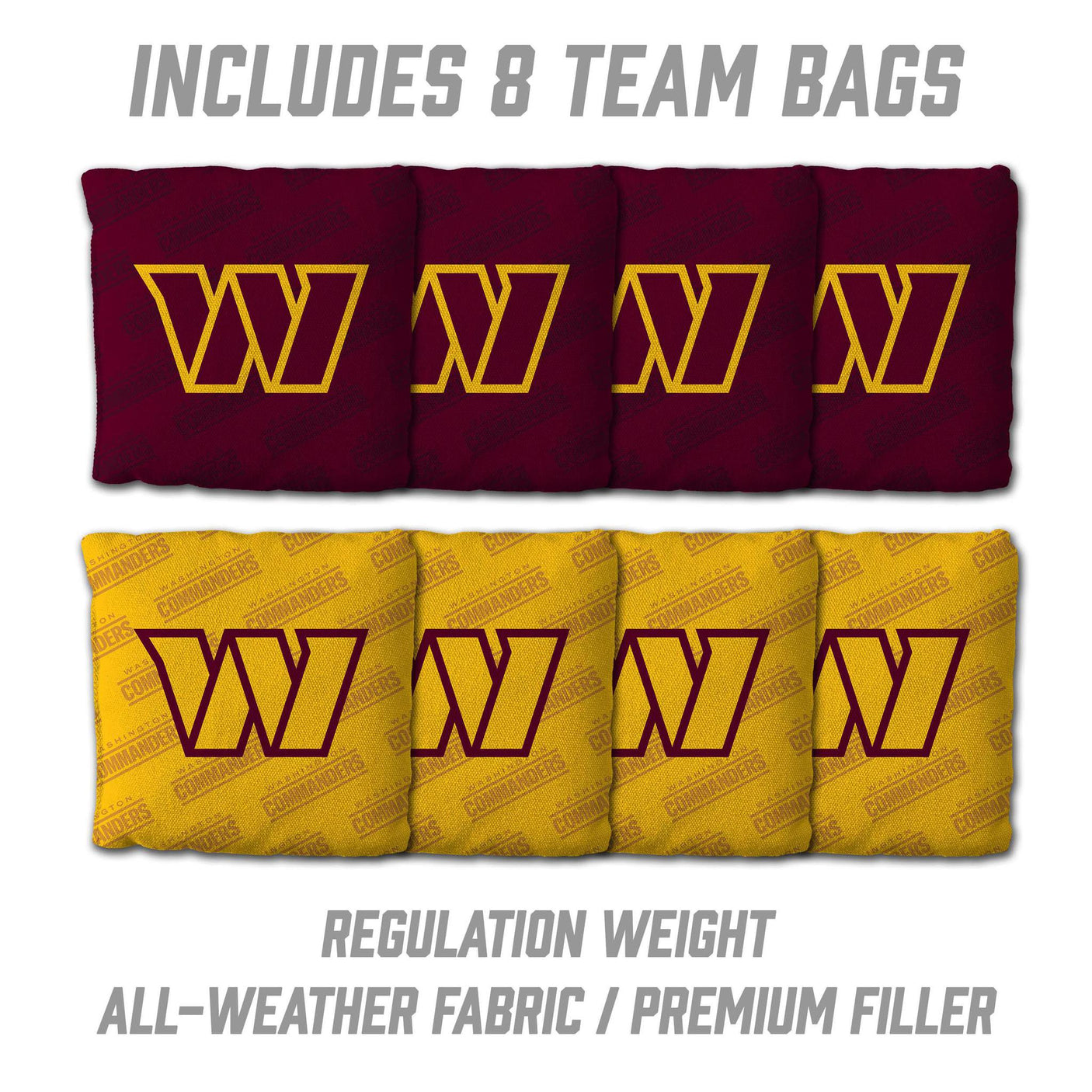 Commanders 2’ x 3’ Cornhole Game