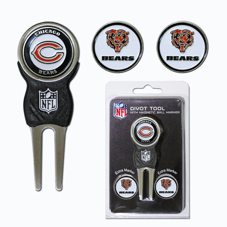 Bears Divot Tool & Ball Markers Set
