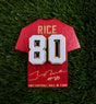 Jerry Rice Wood Jersey Jumbo Magnet