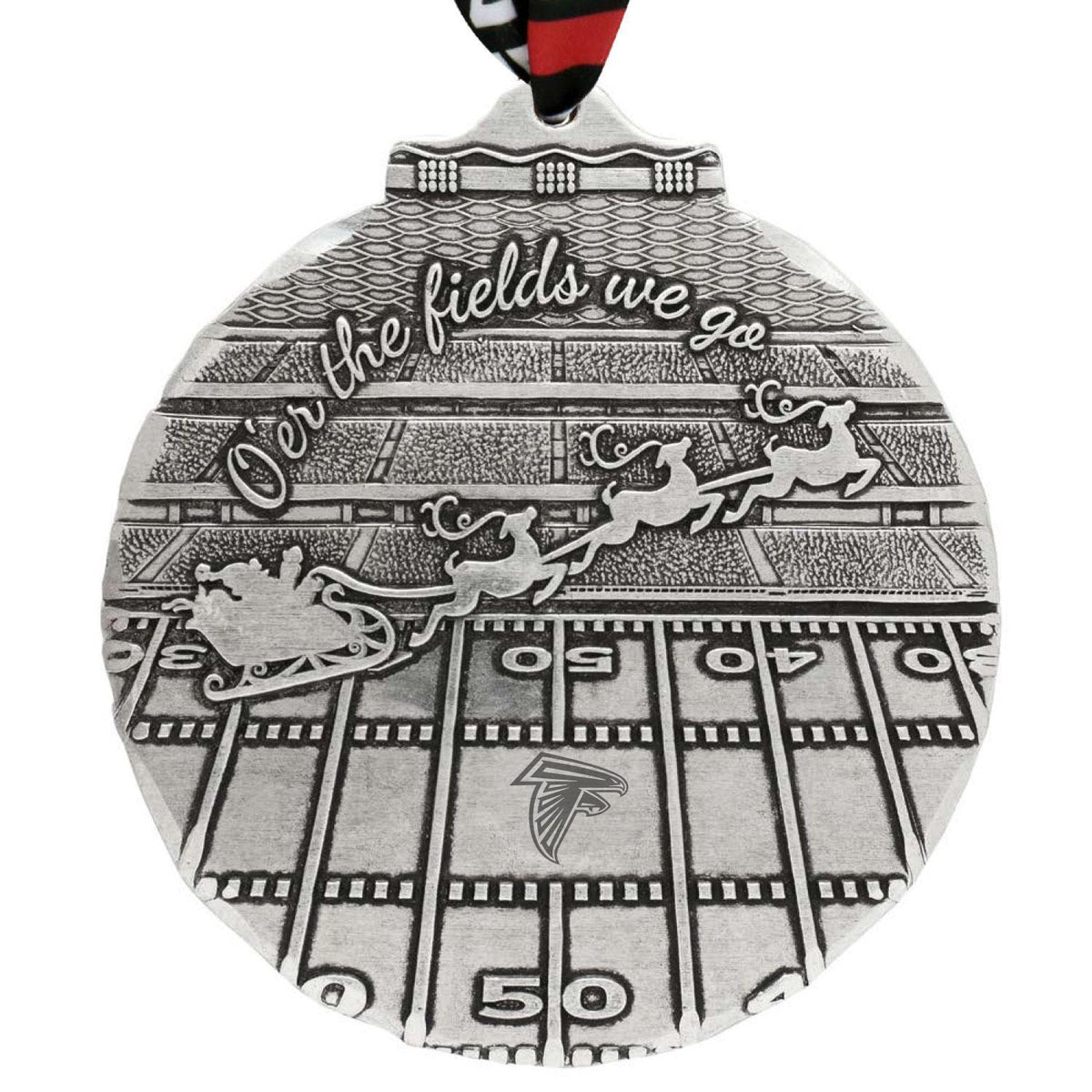 Falcons O'er The Fields We Go Ornament