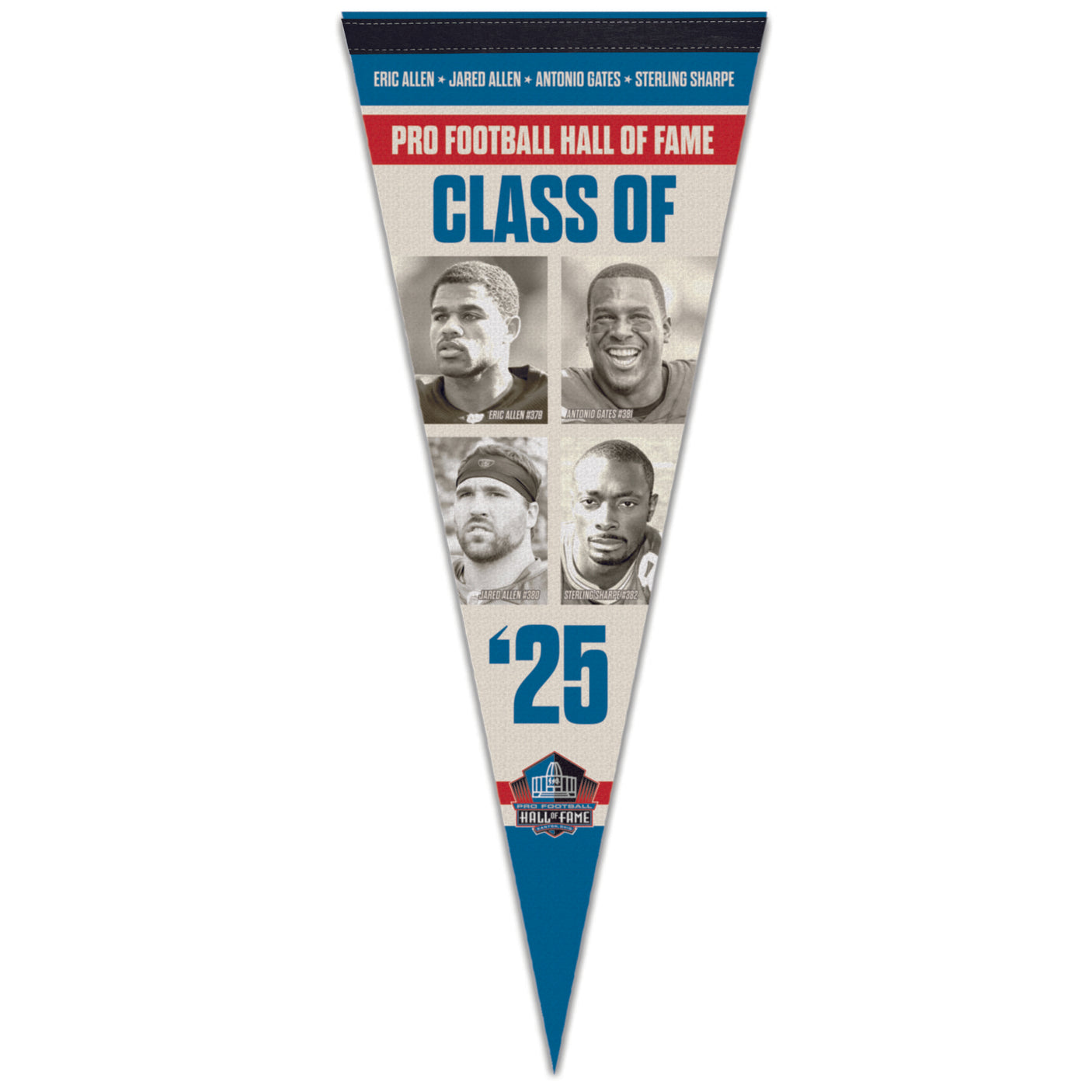 Hall of Fame Class of 2025 Premium Pennant