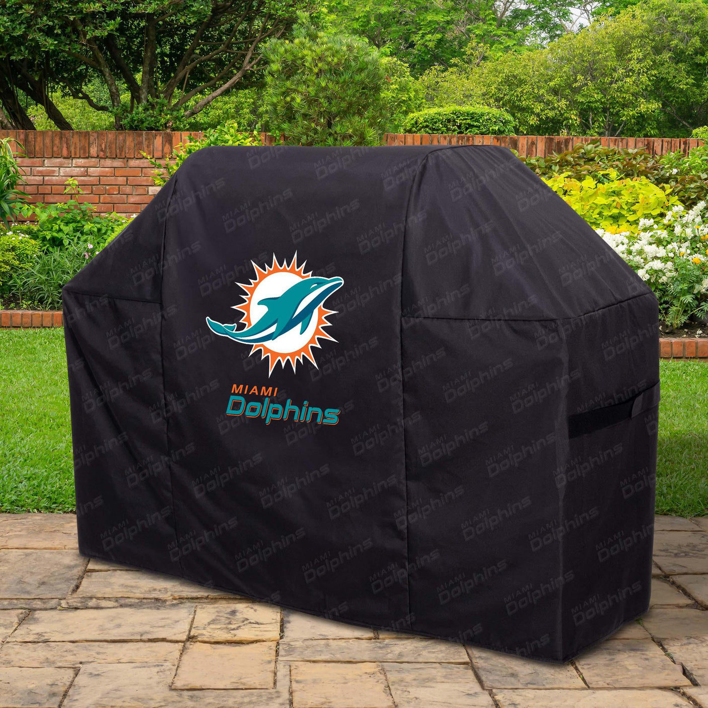 Dolphins Heavy Duty Grill Cover