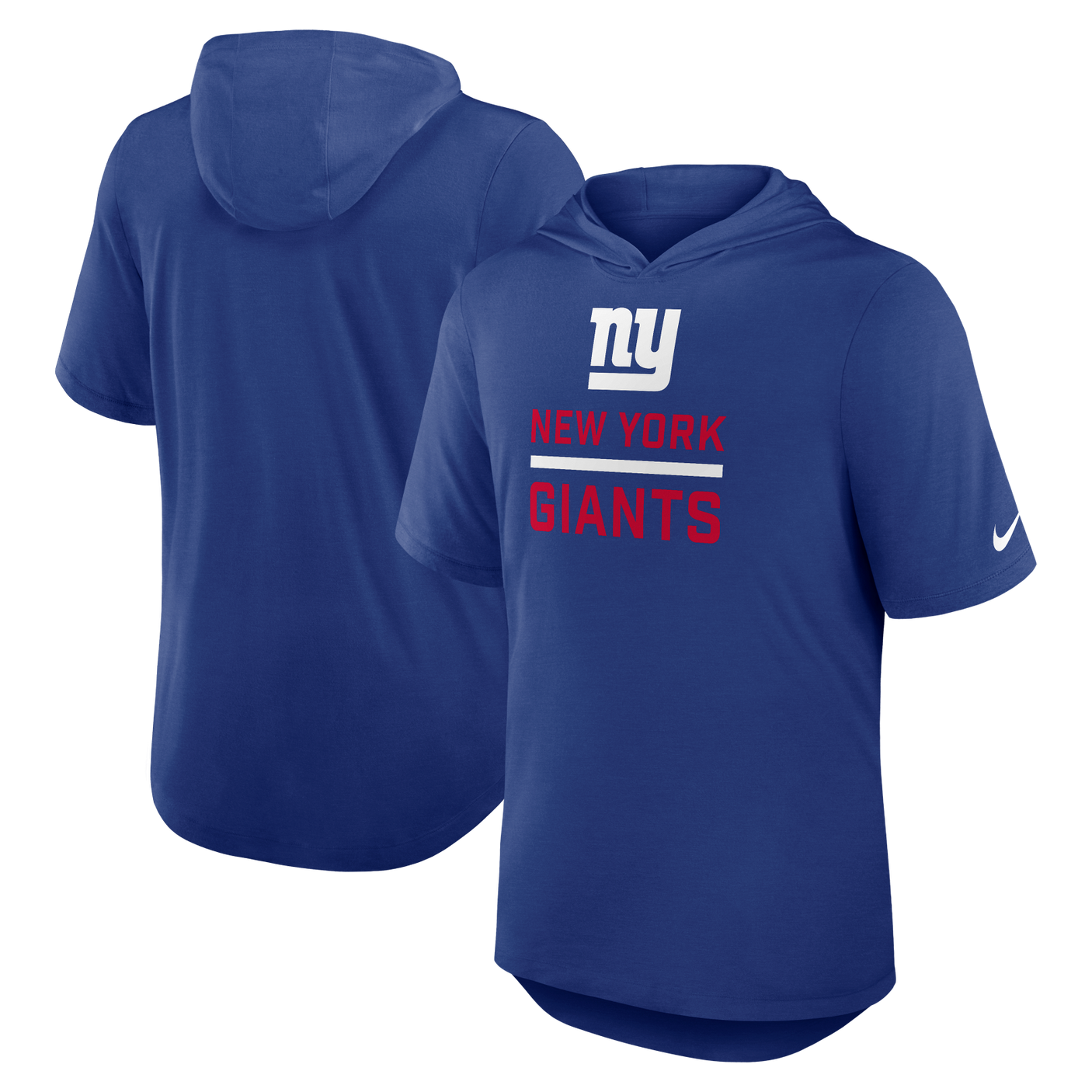Giants 2025 Nike Men's Short Sleeve Hoodie Top