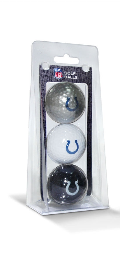 Colts Golf Balls 3-Pack Pro Football Hall of Fame