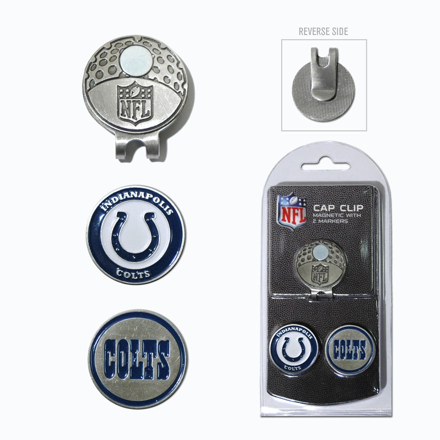 Colts 2 Marker & Cap Clip Set Pro Football Hall of Fame