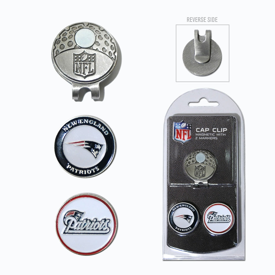 Patriots 2 Marker & Cap Clip Set Pro Football Hall of Fame
