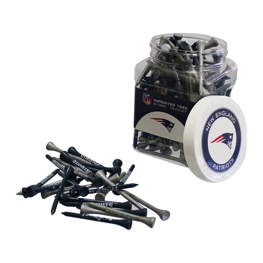 Patriots 175 Count Golf Tee Jar