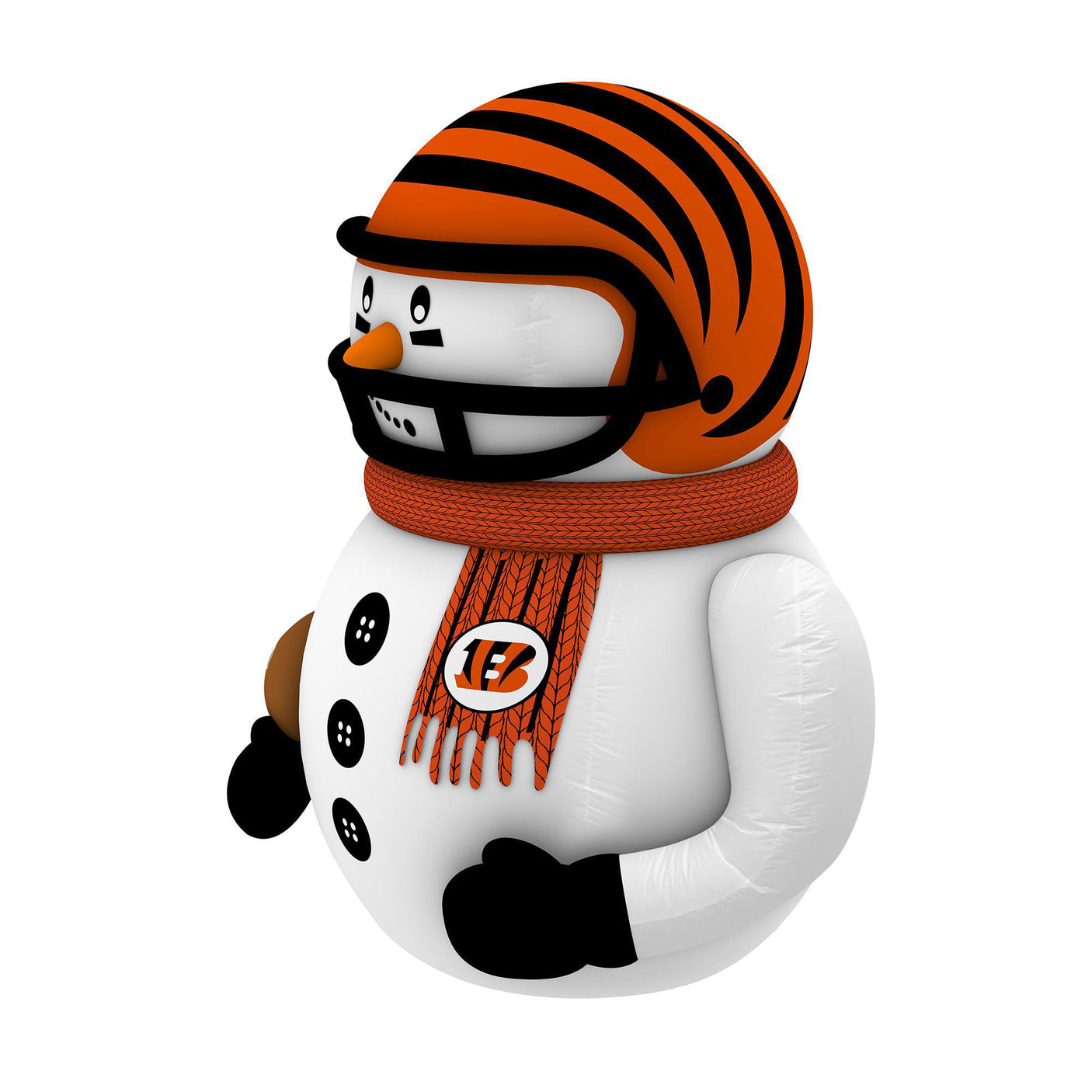 Bengals Team Pride Inflatable Snowman Player