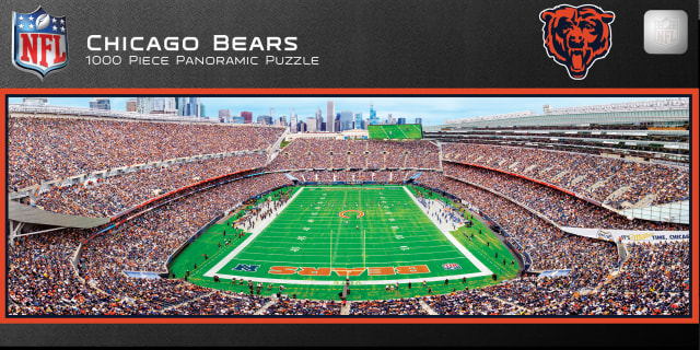 Bears 1000pc Panoramic Puzzle- Endzone- DS