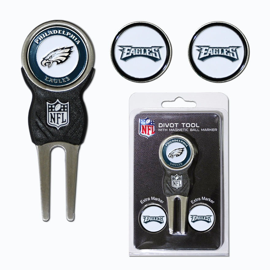 Eagles Divot Tool & Ball Markers Set Pro Football Hall of Fame