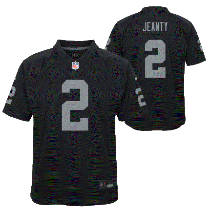 Raiders Ashton Jeanty Youth Nike Game Jersey