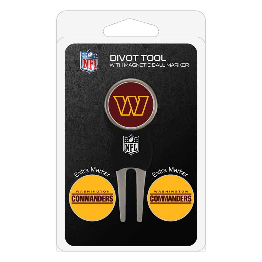 Commanders Divot Tool & Ball Markers Set Pro Football Hall of Fame