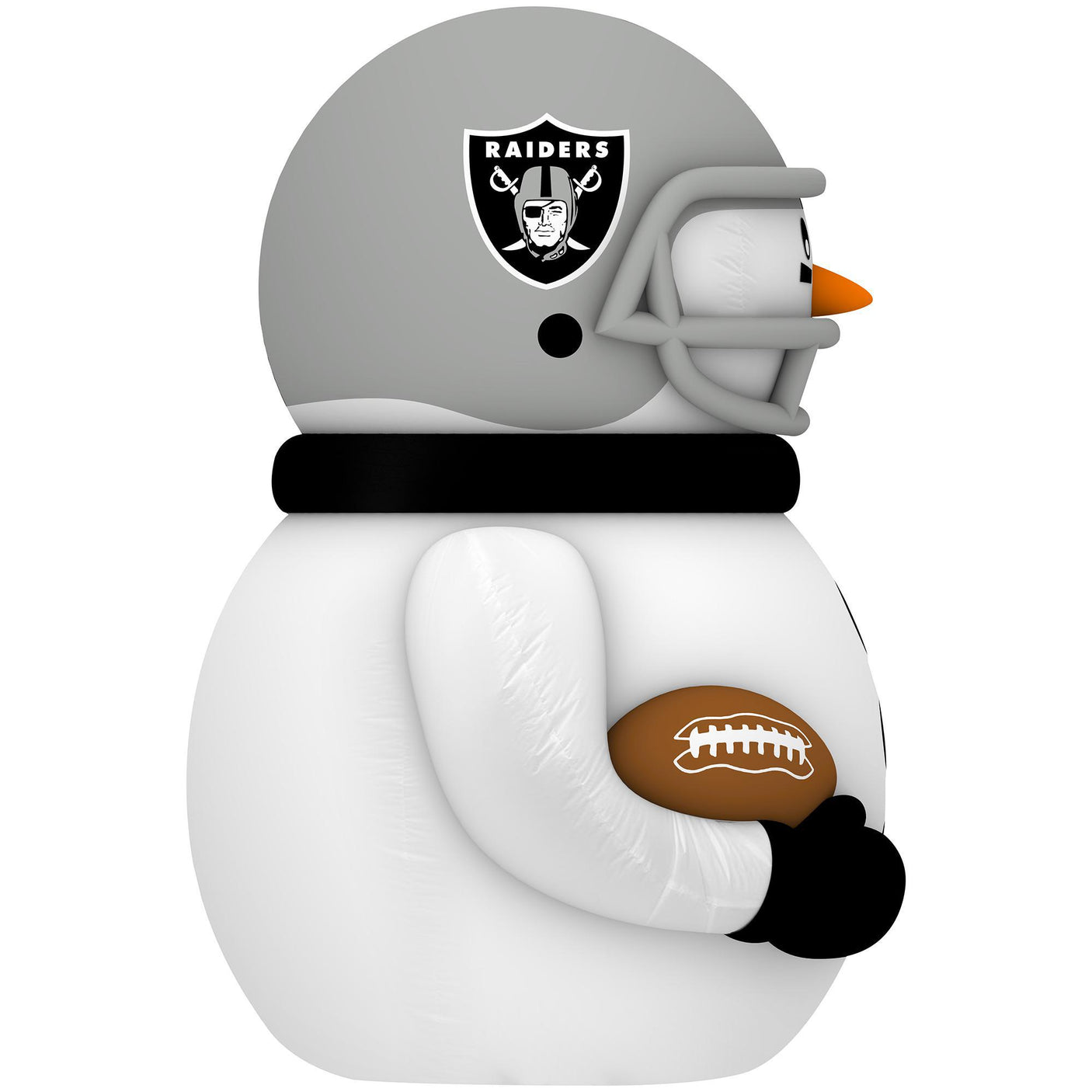 Raiders Team Pride Inflatable Snowman Player