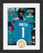 Jaguars Travis Hunter 2025 NFL Draft Bronze Coin Photo Mint