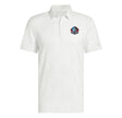 Hall of Fame Men's Adidas White Ultimate365 Textured Polo
