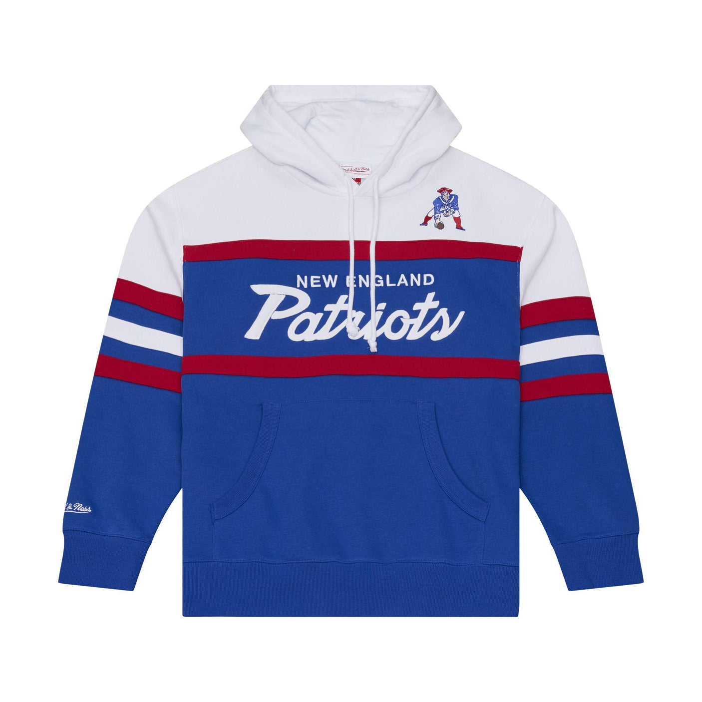 Patriots 2026 Mitchell & Ness Men's NFL Head Coach Hoodie Pro Football Hall of Fame