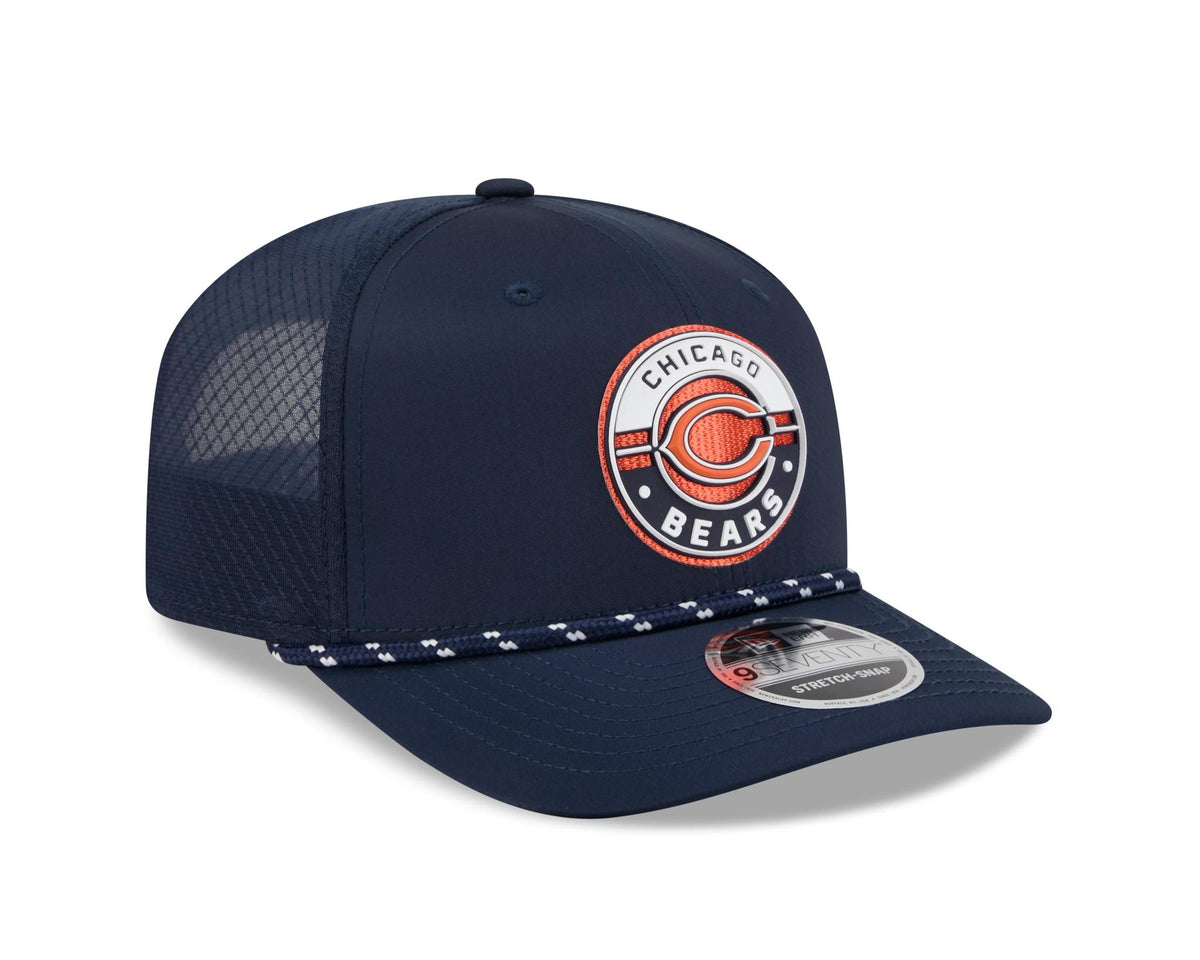 Bears 2026 New Era Men's 9SEVENTY Stretch Snap Two-Tone Hat Pro Football Hall of Fame