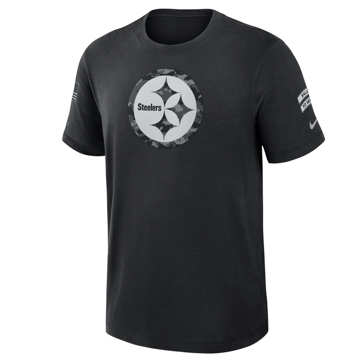 Steelers 2026 Nike Men's Salute to Service T-Shirt Pro Football Hall of Fame