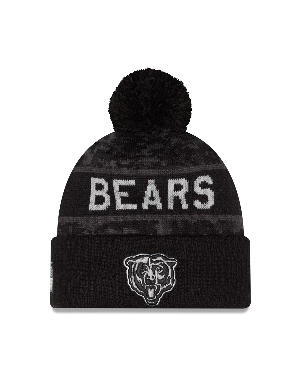 Bears 2026 New Era Men's Salute to Service Knit Pro Football Hall of Fame
