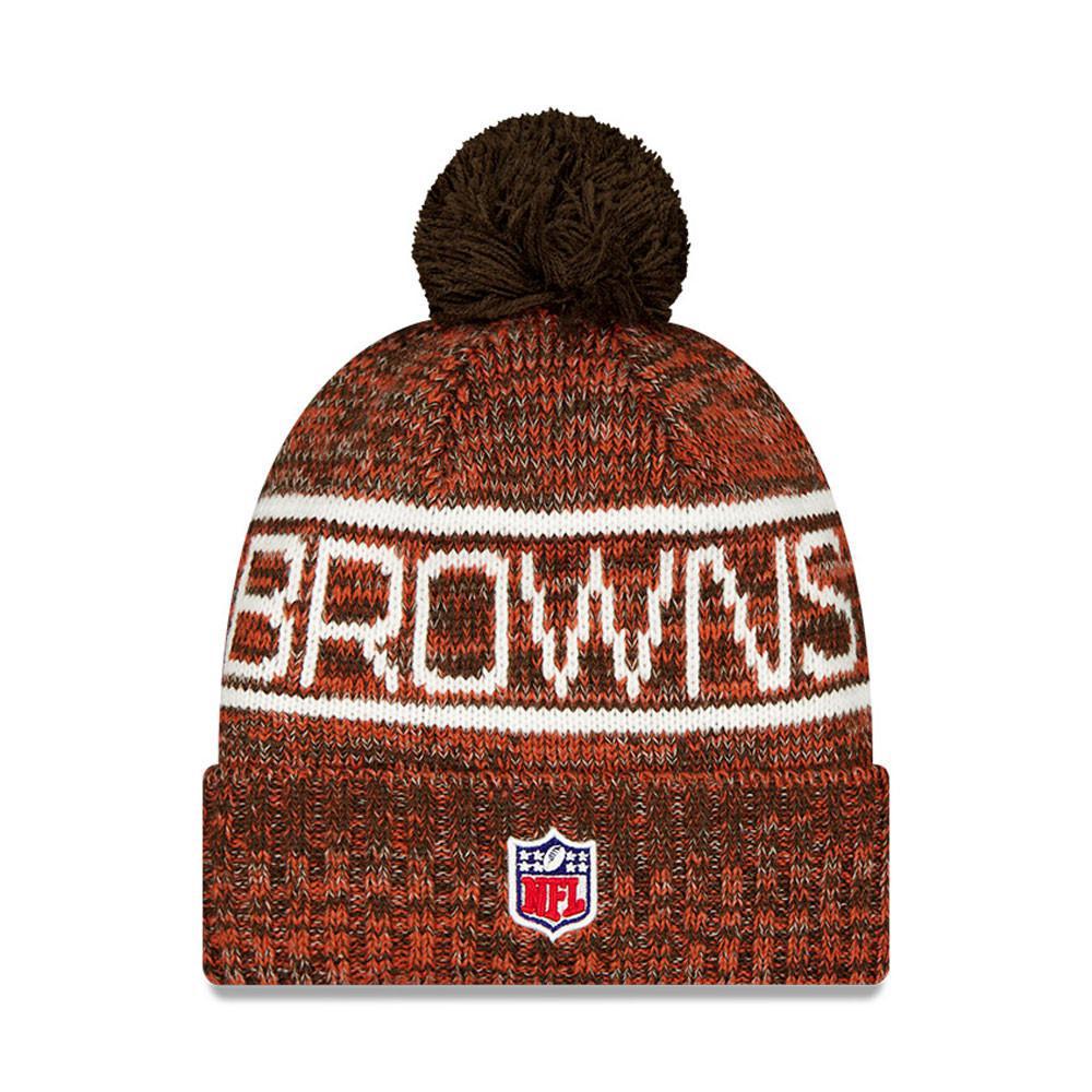 Browns 2025 Men's New Era Sideline Sport Knit