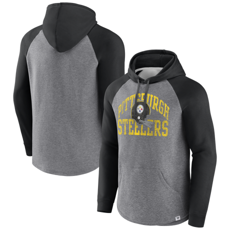Steelers Cotton Fleece Pullover Hoodie
