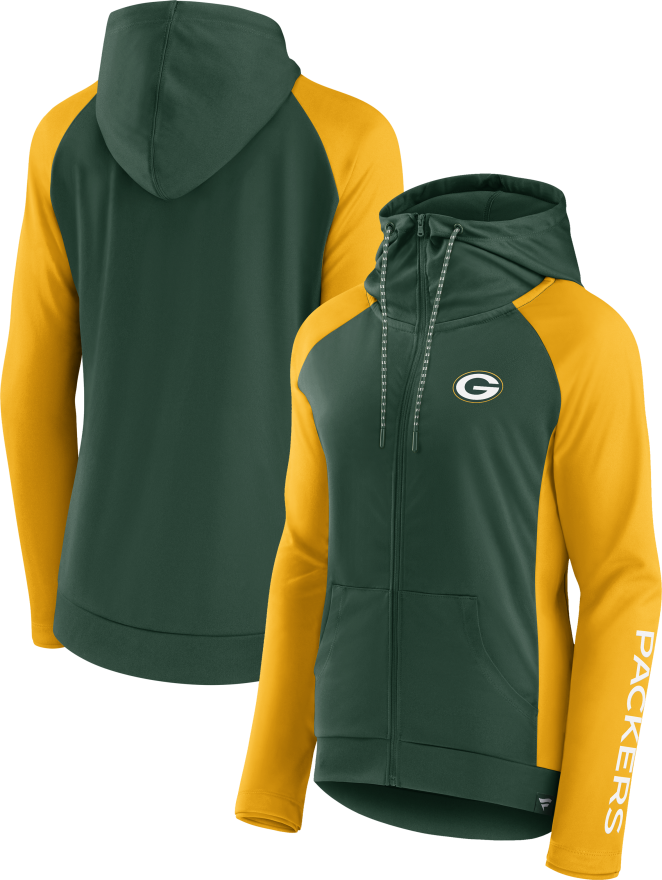 Packers Women's Iconic Full Zip Hooded Jacket