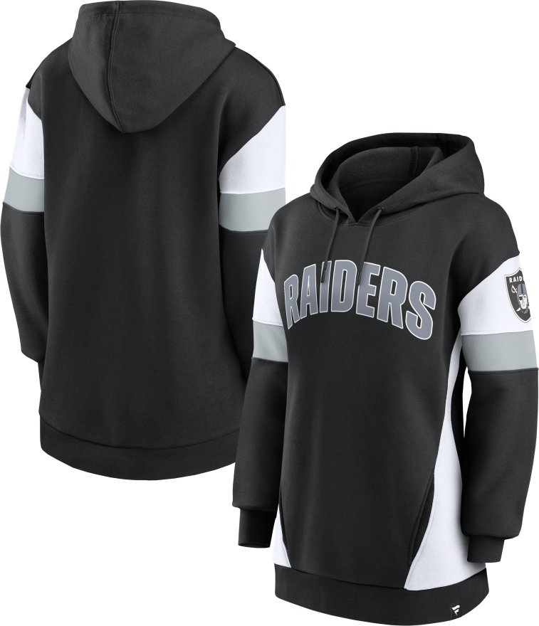 Raiders Women's Fleece Pullover Sweatshirt