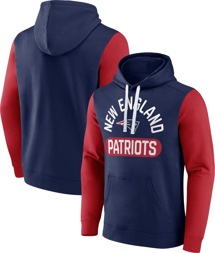 Patriots Fanatics Colorblock Sweatshirt