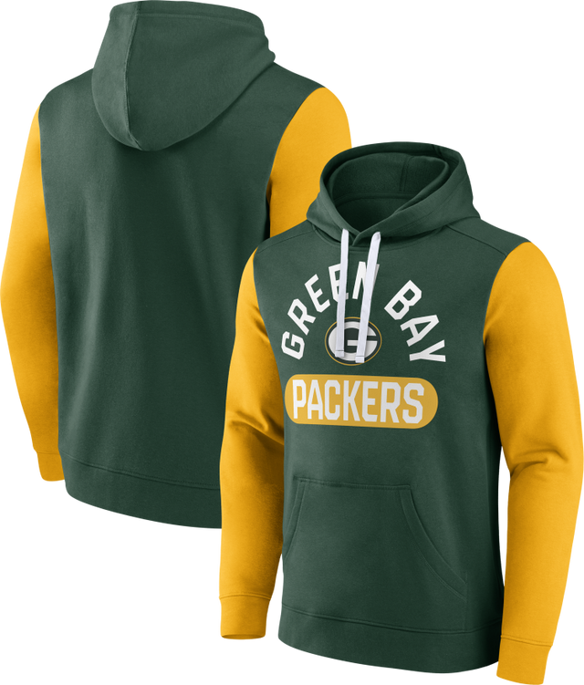 Packers Fanatics Colorblock Sweatshirt