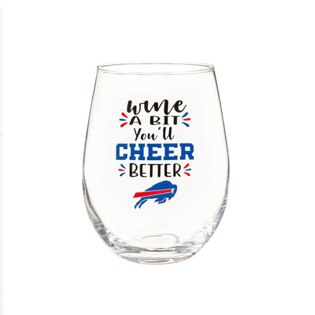 Bills Boxed Stemless Wine Glass