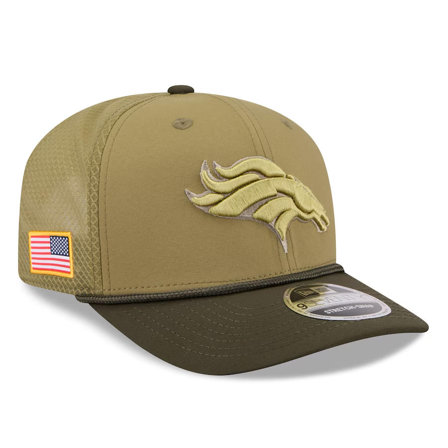 Broncos 2025 New Era Men's 9SEVENTY Salute to Service Hat