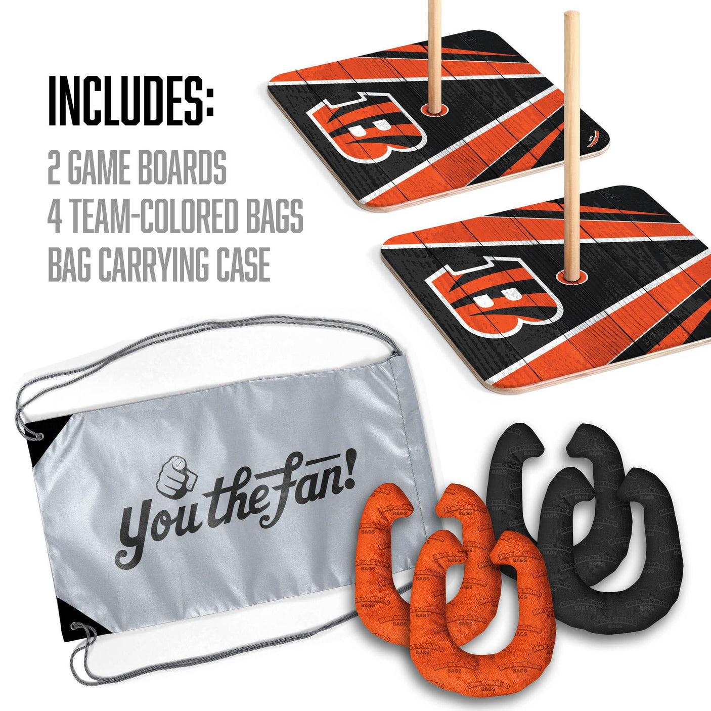 Bengals HorseShoe Bag