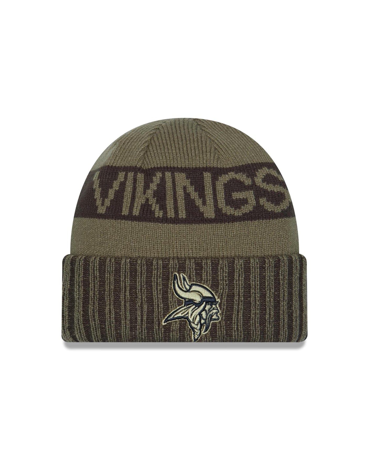 Vikings 2025 Men's New Era Salute to Service Knit