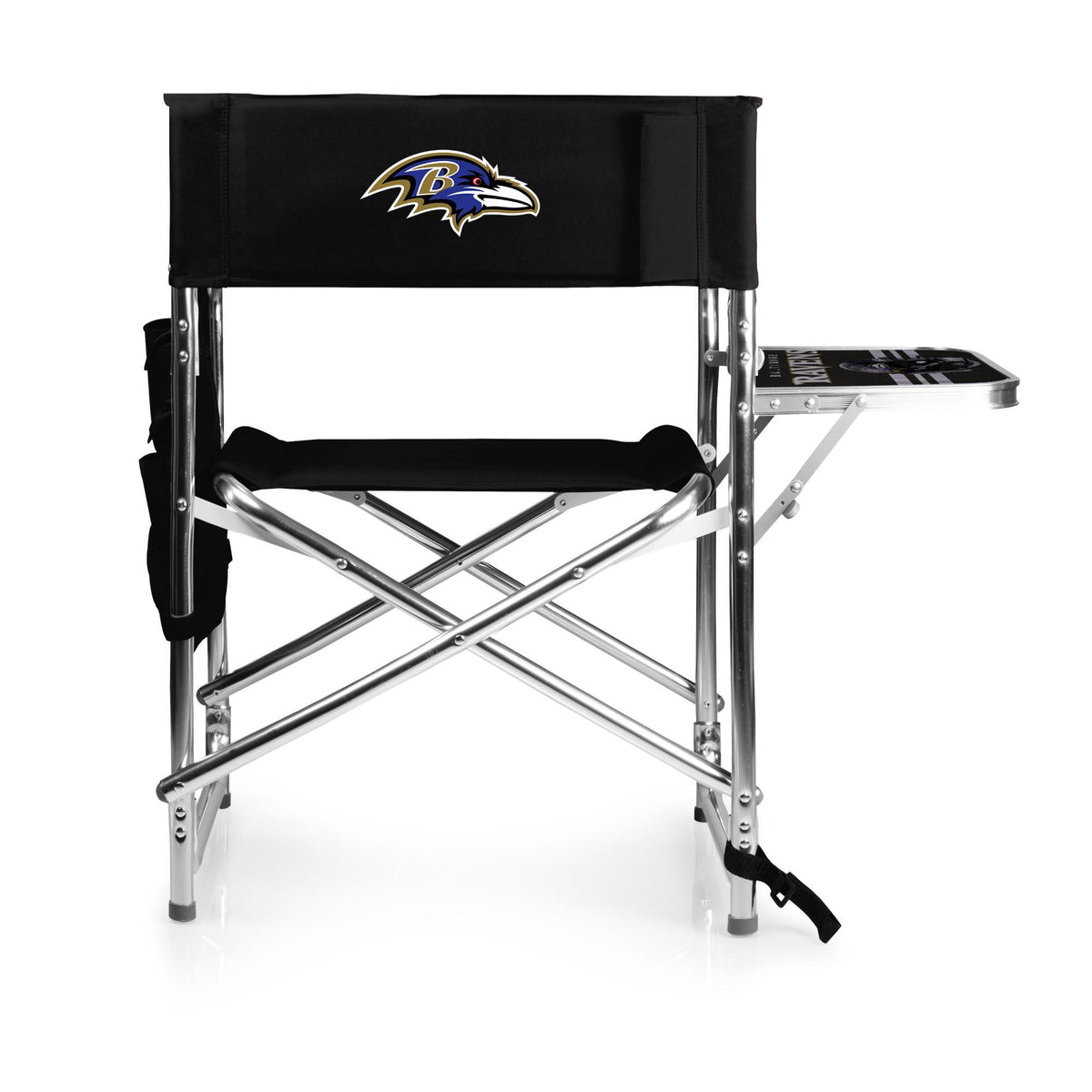 Ravens Black Sports Chair Pro Football Hall of Fame