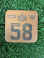 Jack Lambert Leather Player Coaster
