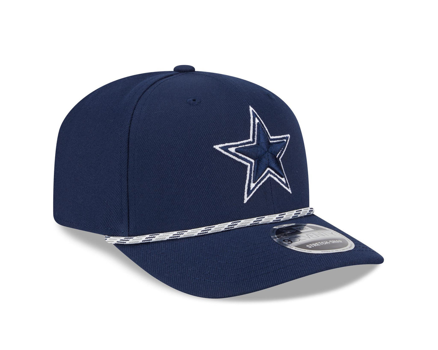 Cowboys 2025 New Era Men's 9SEVENTY Stretch Snap Multi-Rope Hat