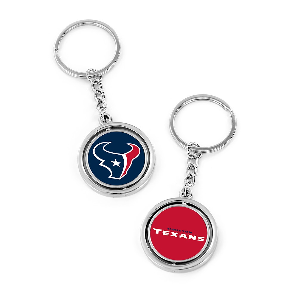 Texans Spinning Keychain