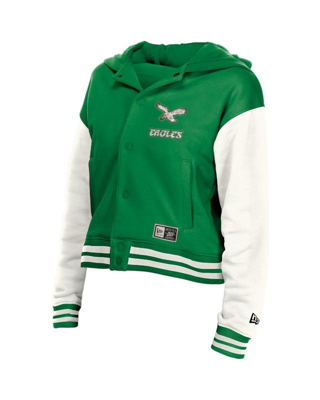 Eagles 2026 New Era Women's Snap Front Jacket Pro Football Hall of Fame