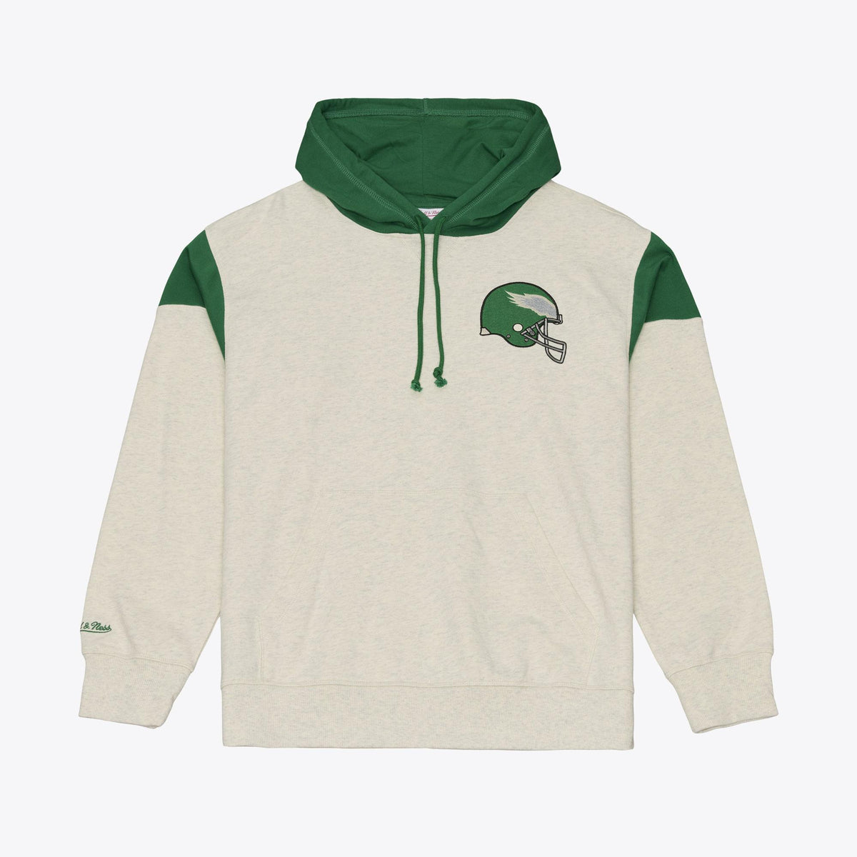 Eagles 2026 Mitchell & Ness Men's Retro Roots French Terry Hoodie