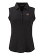 Bengals Cutter and Buck Women's Black Forge Eco Recycled Sleeveless Polo