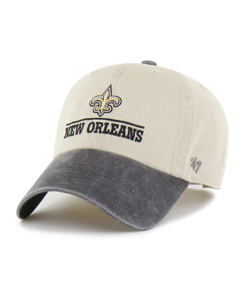 Saints 2026 '47 Brand Men's Two Tone Clean Up Hat