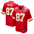 Chiefs Travis Kelce Nike Men's Red Game Jersey