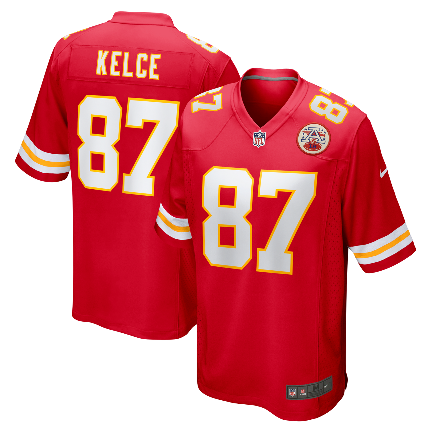 Chiefs Travis Kelce Nike Men's Red Game Jersey
