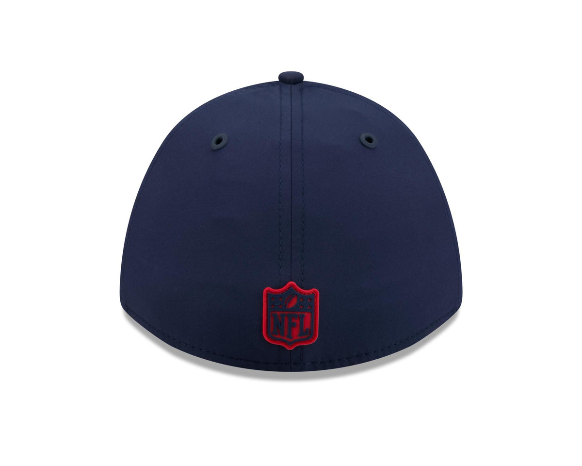 Patriots 2026 New Era Men's 39THIRTY Sideline Hat Pro Football Hall of Fame